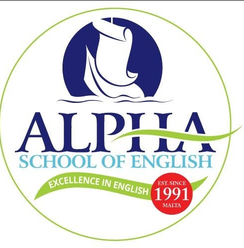 Alpha School of English 로고