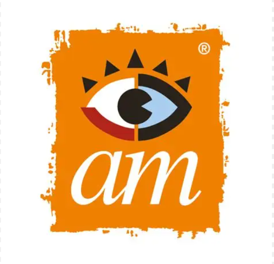 AM Language 로고