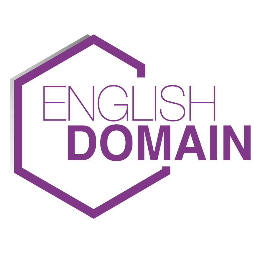 English Domain 로고