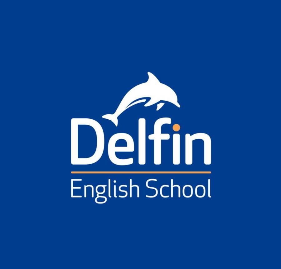 Delfin English School Dublin (델핀 잉글리시 스쿨) 로고